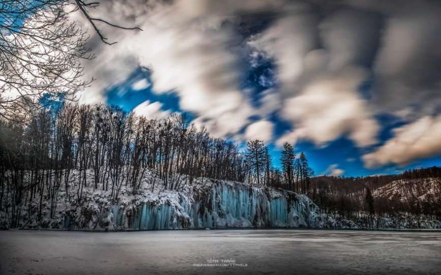 Зимняя сказка Плитвицких озер