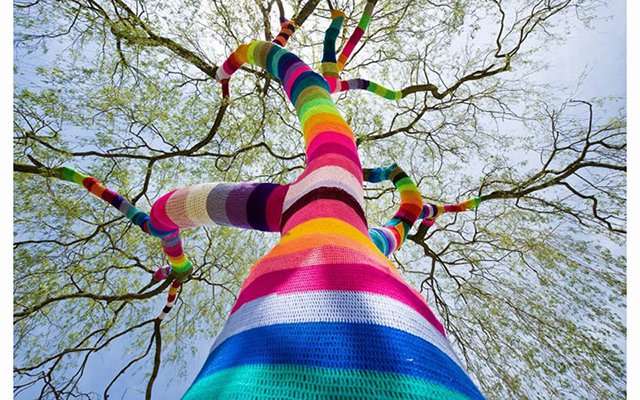Urban knitting - Шерстяной стритарт