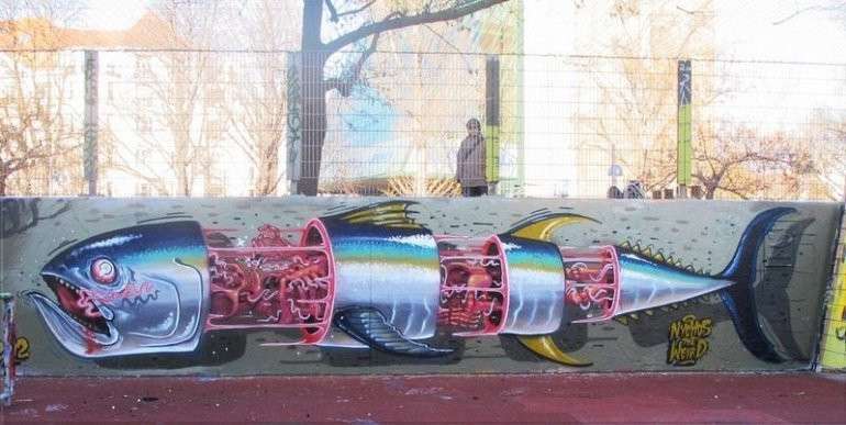 Анатомия уличного искусства от художника Nychos