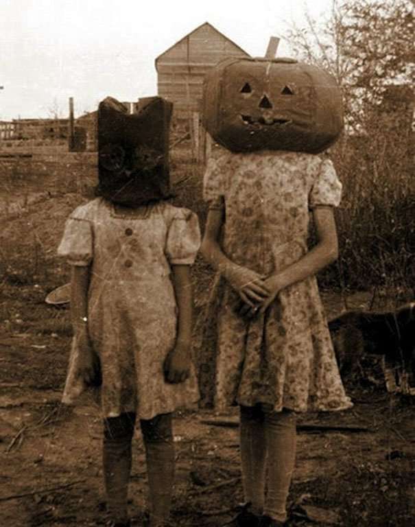 Настоящие ужасы Хэллоуина, или Как извращались наши предки