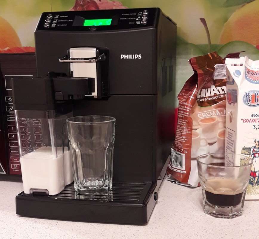 Тестирование автоматической кофемашины от Philips 