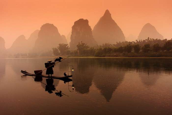 Живописные пейзажи долины реки Ли (Китай)