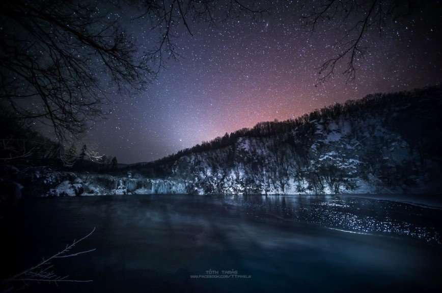 Зимняя сказка Плитвицких озер