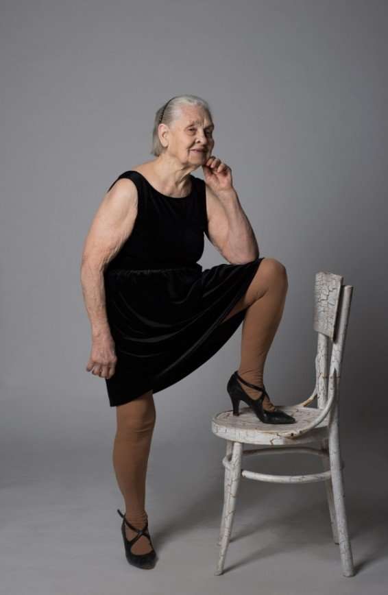 91-летняя женщина стала героиней фотопроекта