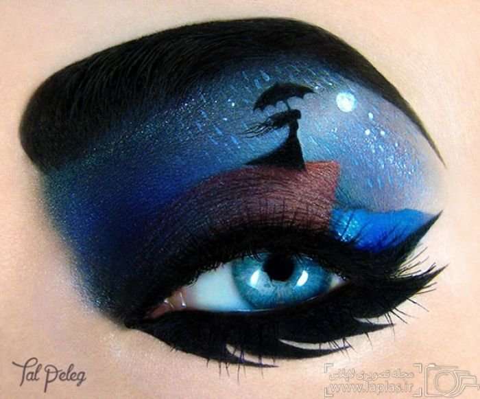 Удивительный makeup — художница рисует на глазах сказки и картины