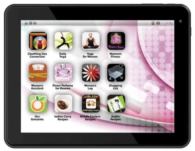 еPad Femme Tablet – первый планшет исключительно для женщин