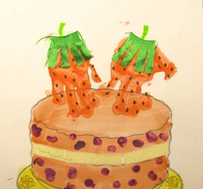 Дитяча виріб Торт