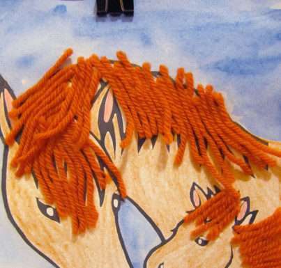 Дитяча виріб Коні