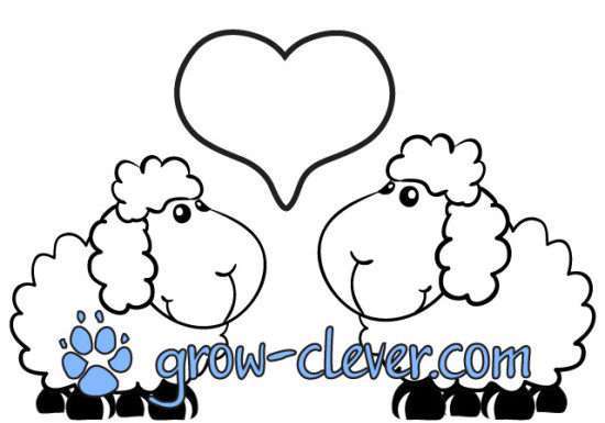 Розмальовки з сердечками