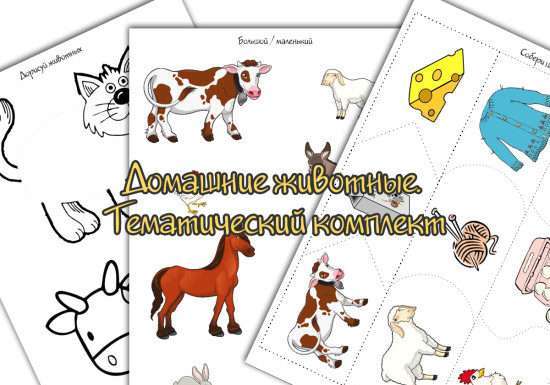 Тематична тиждень Домашні тварини