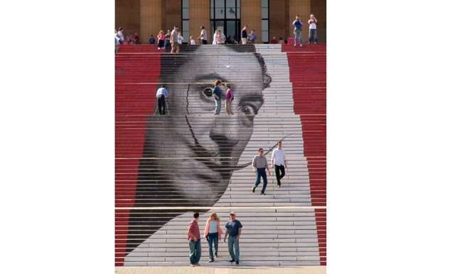 Сходовий стріт — арт.