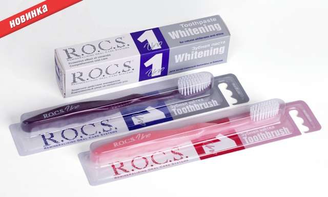 Формула природної білизни зубів від R. O. C. S.