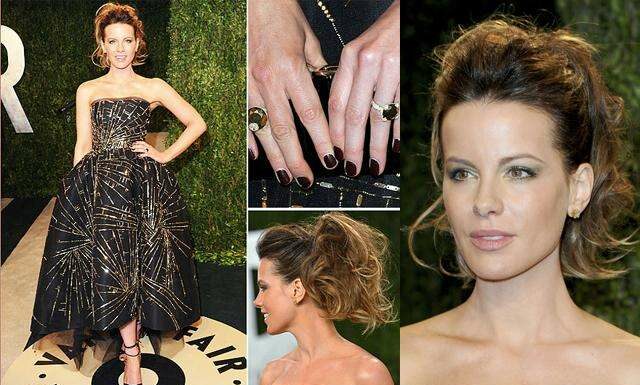 Кейт Бекінсейл з макіяжем від Rimmel London.