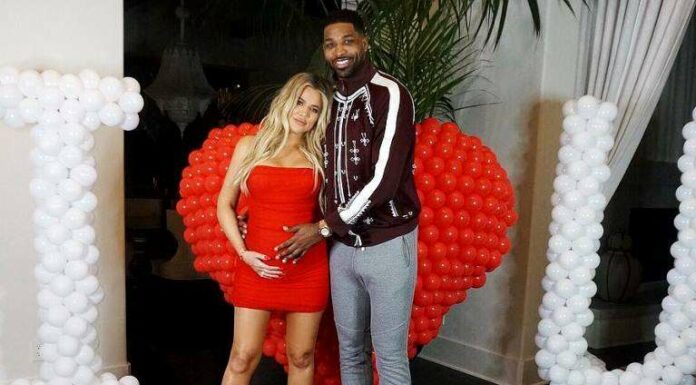 Вагітна Хлої Кардашян взяла участь у фотосесії з коханим.