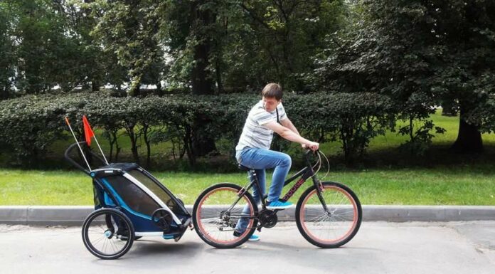 Тестуємо мультиспортивный причіп Thule для активних батьків.