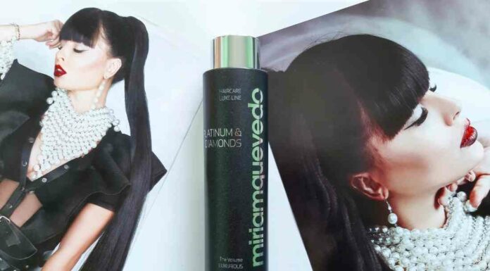 Miriamquevedo platinum and diamonds luxurious mask