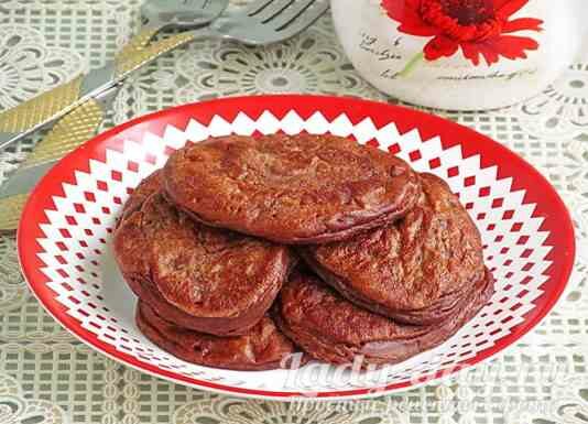 Шоколадні оладки на кефірі, можна готувати хоч кожен день