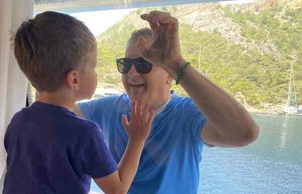 Юрій горбунов показавши, як проводити час зі старшим сином