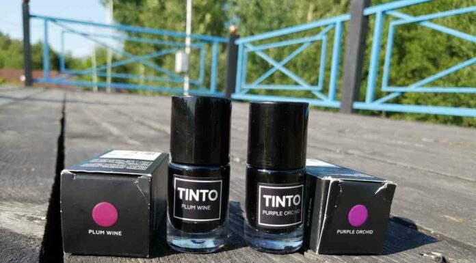Tinto.тінти для губ з гіалуроновою кислотою у відтінках plum wine і purple orchid