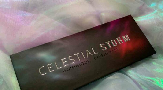 Випадкове знайомство… Палетка celestial storm від dominique cosmetics