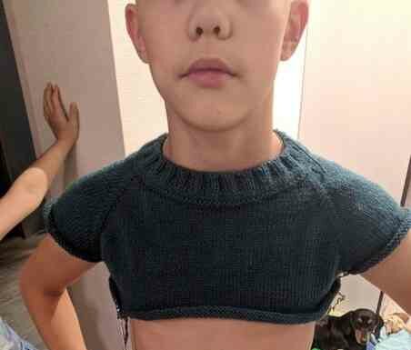 Помилка в реглані зверху