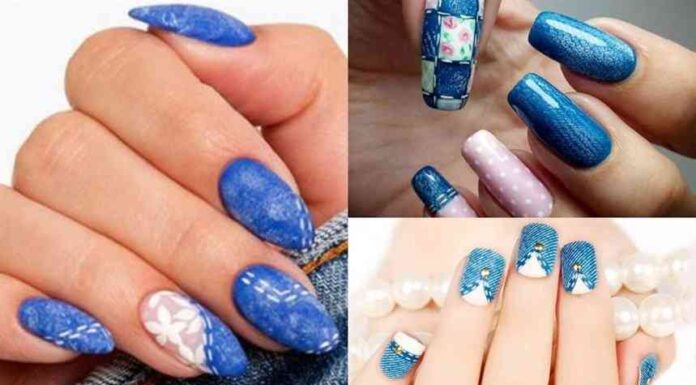Джинсовий манікюр: 20 ідей нейл-арту з імітацією деніму