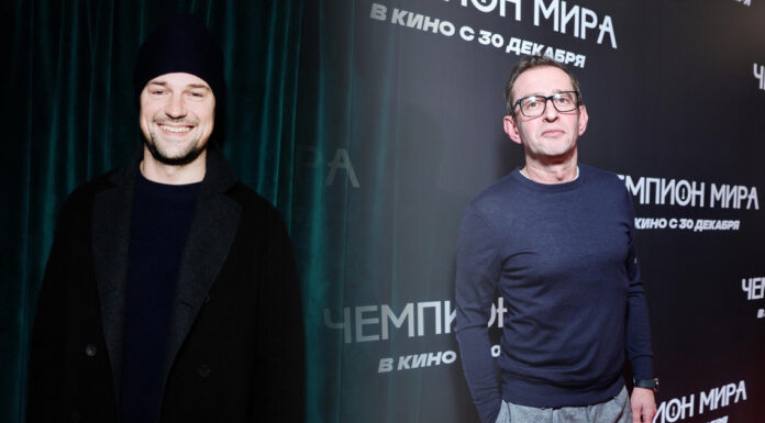 Хабенський в звужених брюках, козловський в total black: зірки на кінопрем’єрі «чемпіон світу»