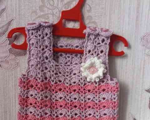 Сарафан для дівчинки гачком натхнення. Робота ольги андрєєвої