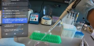 Okulary AI mające na celu eliminację błędów ludzkich w laboratoriach naukowych