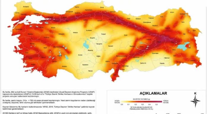 Turkey Disaster Risk Map: Understanding Earthquake, Flood, and Landslide Hazards